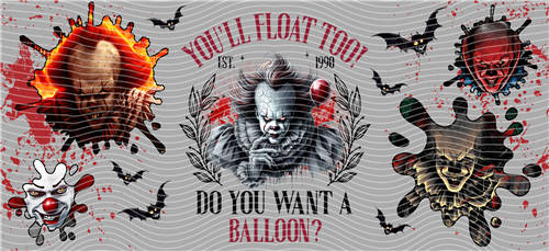 16oz Halloween-J 1308